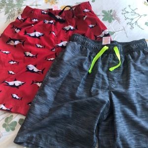 Set of two swim trunks